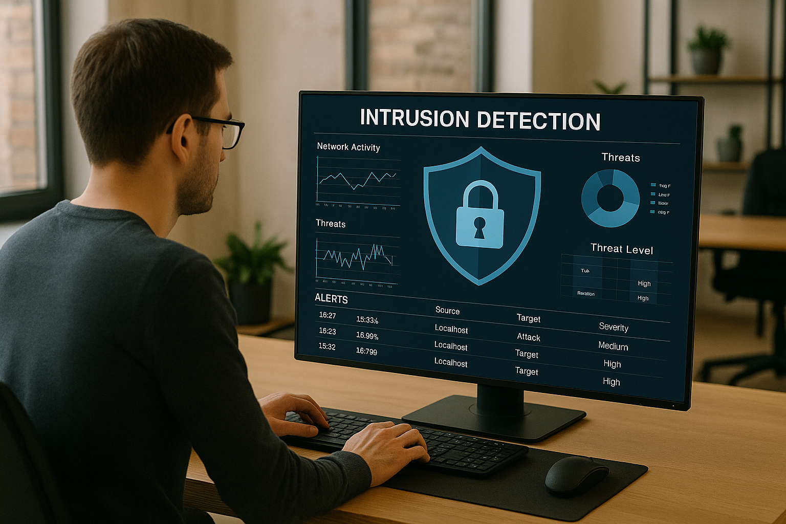 Image representing web security layers