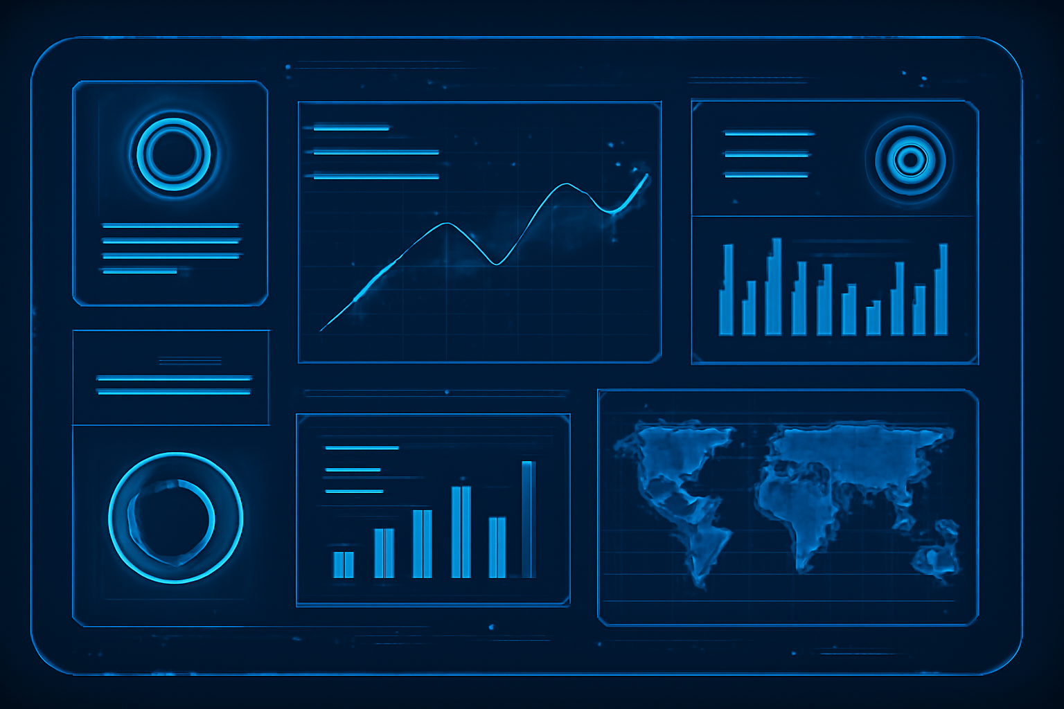 Image illustrating AI and future trends in information management.